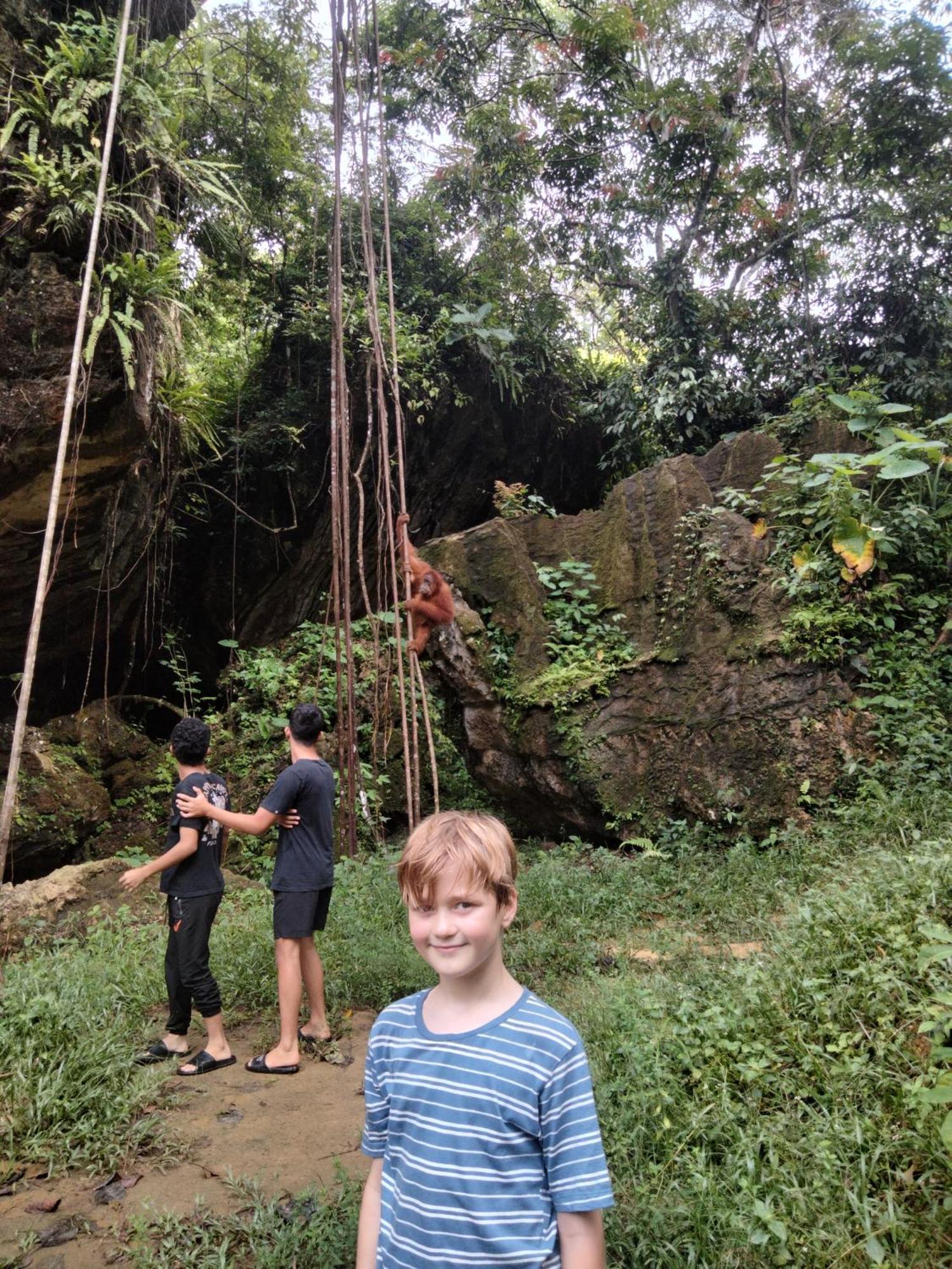 Wisma Batu Mandi Bukit Lawang Buitenkant foto